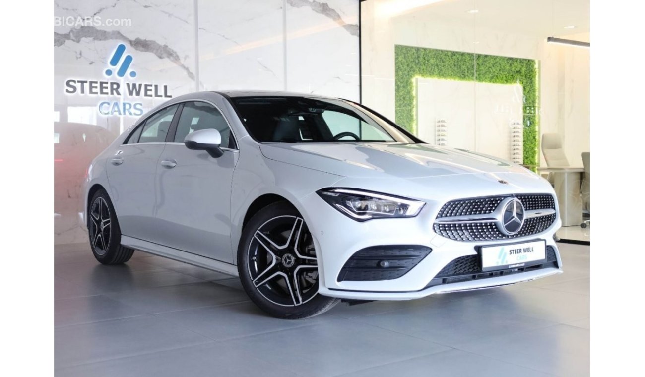 مرسيدس بنز CLA 250 | AMG | 5 YEARS WARRANTY WITH SERVICE PKG UPTO 105KM | GCC SPECS