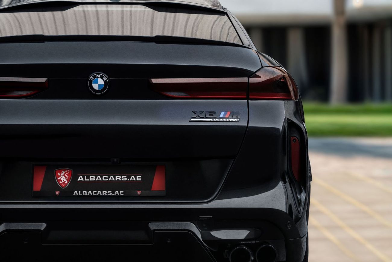 BMW X6 X6 M Competition | 10,086 P.M | 0% Downpayment | Agency Warranty!