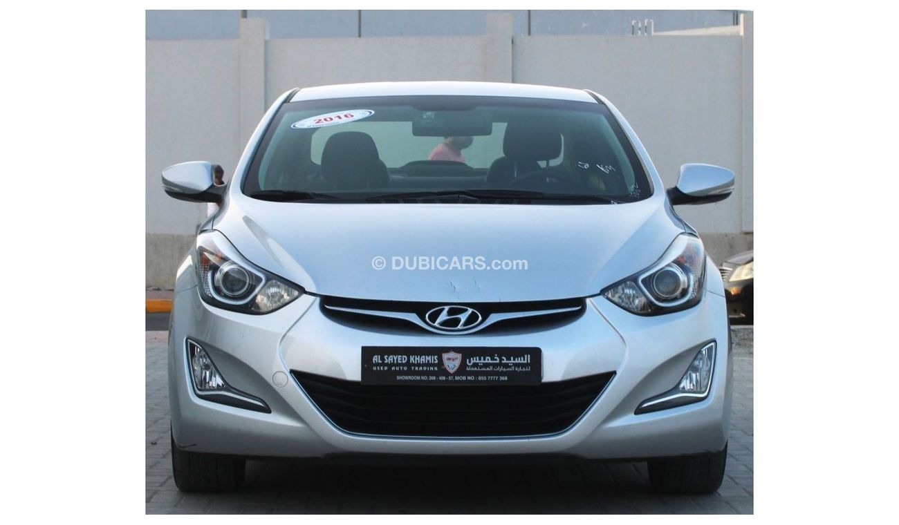 هيونداي افانتي هيونداي افانتي 2016 وارد كوريا بحالة ممتازة