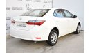 Toyota Corolla 1.6L SE 2017 GCC SPECS WITH DEALER WARRANTY