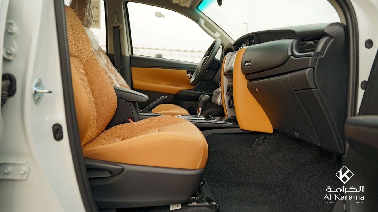 تويوتا فورتونر محرك ديزل سعة 2.4 لتر | عجلات فولاذية مقاس 17 بوصة مع غطاء | شاشة عرض صوتية مقاس 8 بوصات | مواصفات خ