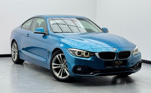 BMW 420i Std 2.0L 2019 BMW 420i, Full Service History, 1 Year Warranty, GCC