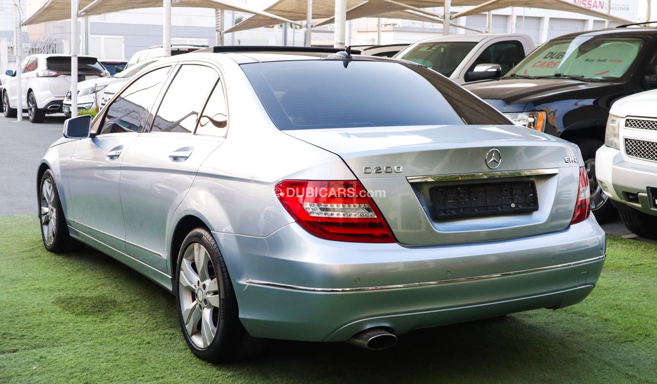 Mercedes-Benz C 200 Gulf panorama model 2013 silver color cruise control in excellent condition, you do not need any exp