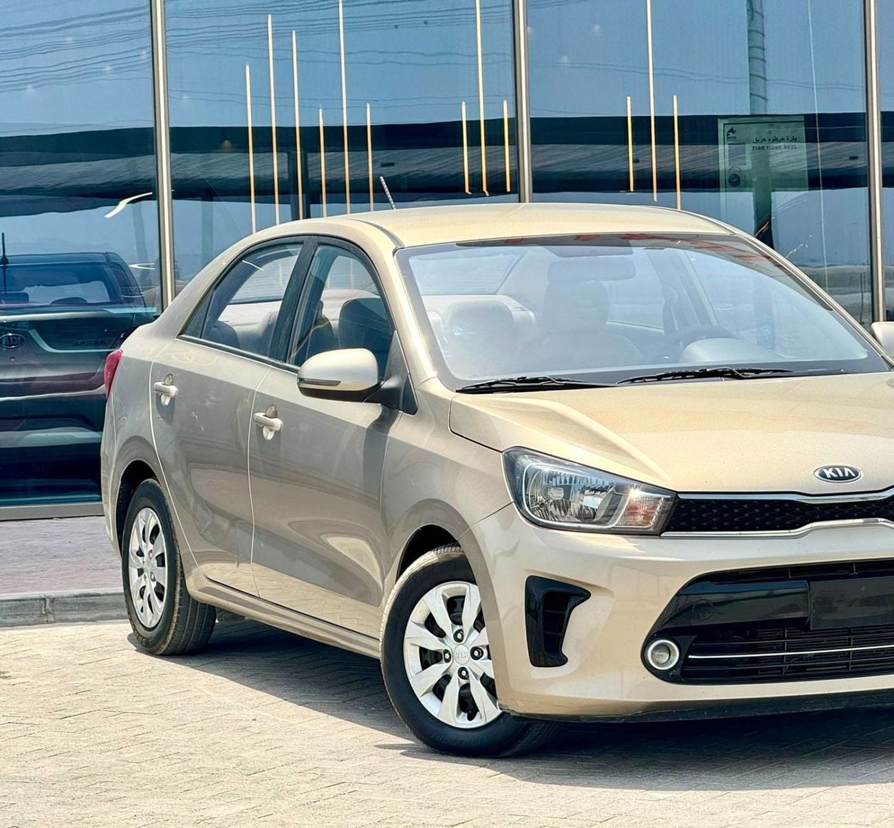 Kia Pegas LX 380/- Monthly l GCC l Cruise, Camera, GPS I Accident Free