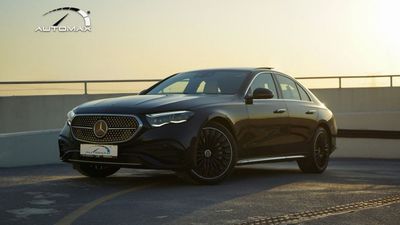 مرسيدس بنز E300 AMG EQ Boost 2.0T RWD 2026 GCC 0Km With 2 Years Unlimited Mileage Warranty @Official Dealer