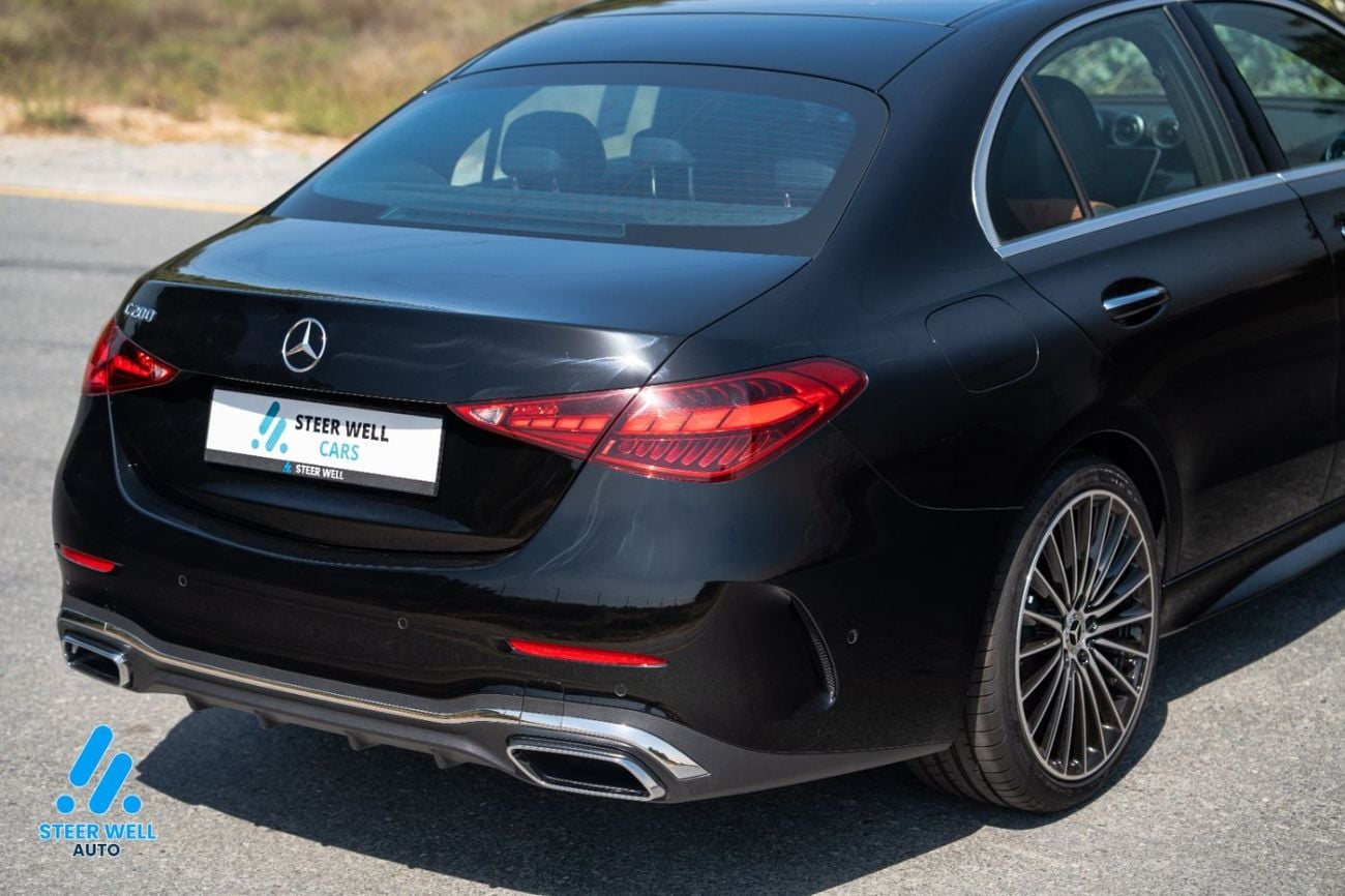 Mercedes-Benz C 200 AMG Line | 1.5L | Warranty Included | GCC Specs Sedan