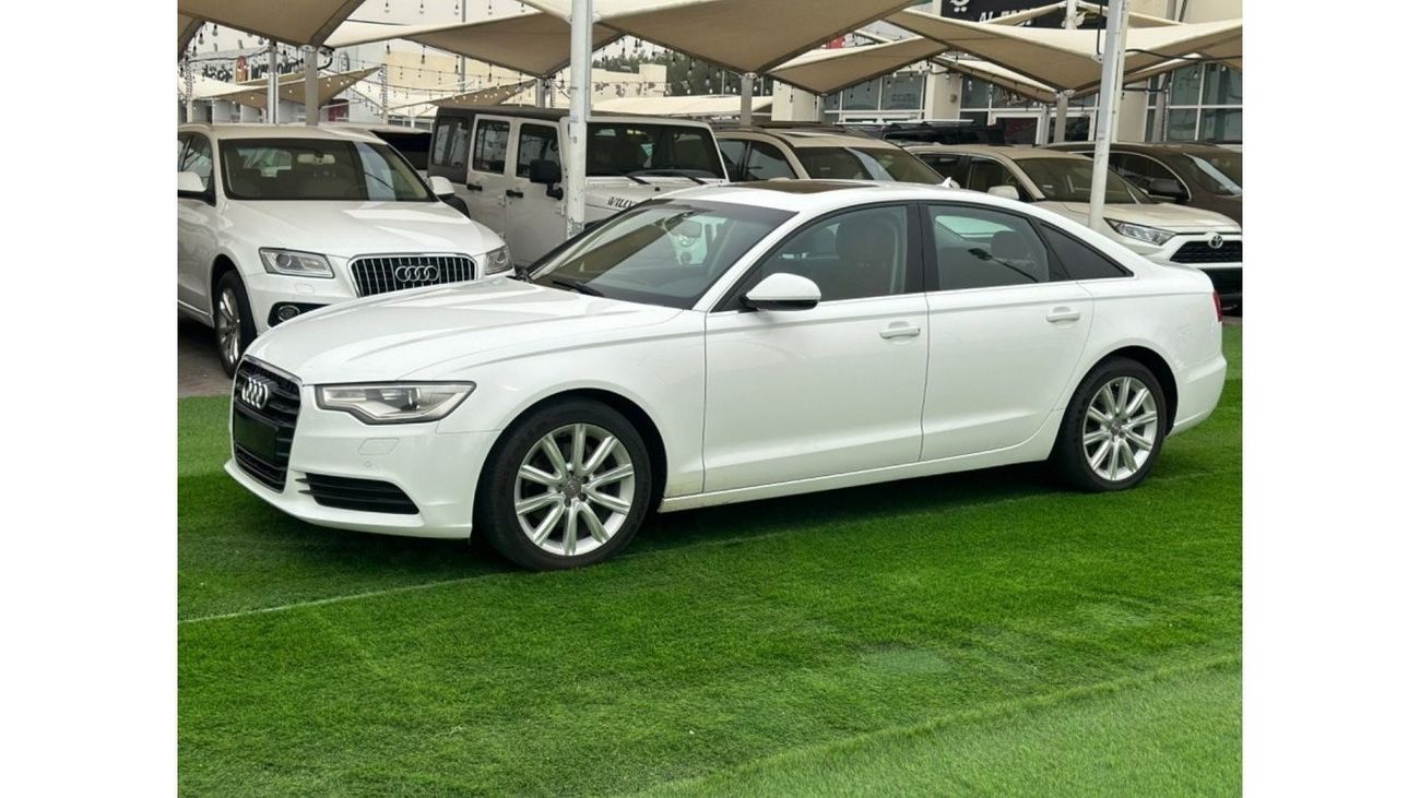 أودي A6 TFSI موديل 2014 GCC CAR PERFECT CONDITION INSIDE AND OUTSIDE FULL OPTION SUN ROOF