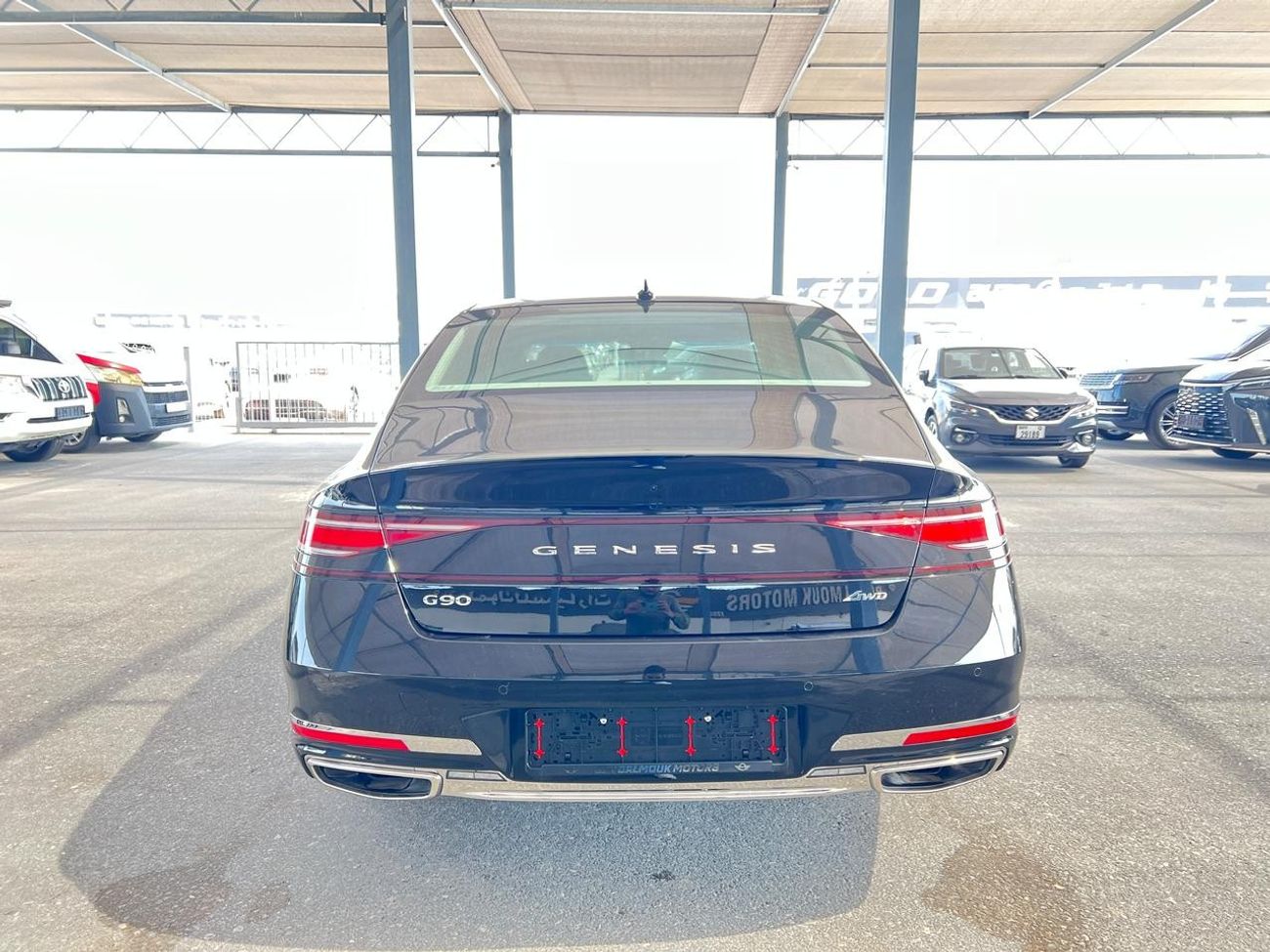 جينيسس G90 Genesis G90 Long Wheel Base 3.5L Turbo Super Charger Engine Limousine Export Price