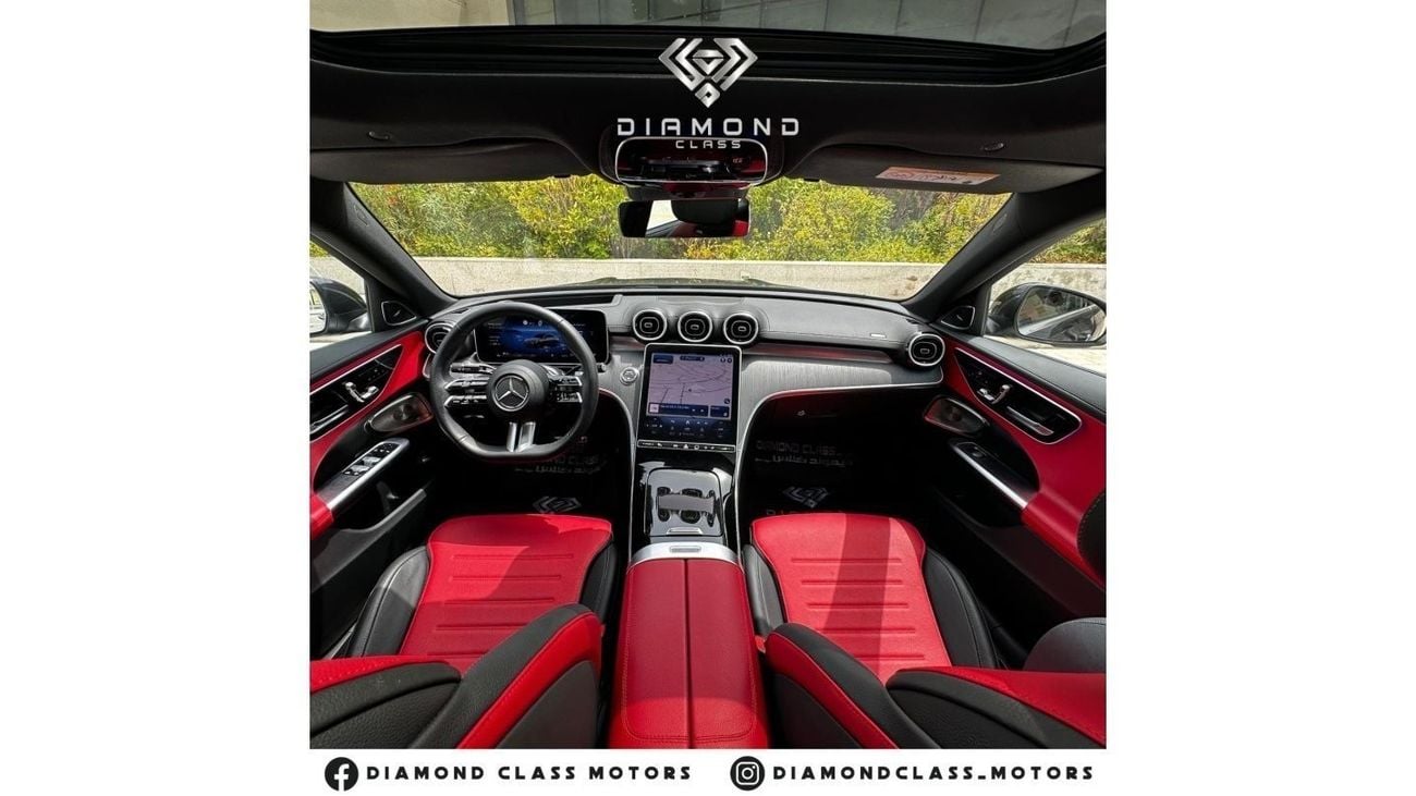 مرسيدس بنز C 200 مرسيدس سي 200 خليجي بريميوم بلس ،بانوراما تحت ضمان وكالة مرسيدس 5 سنوات