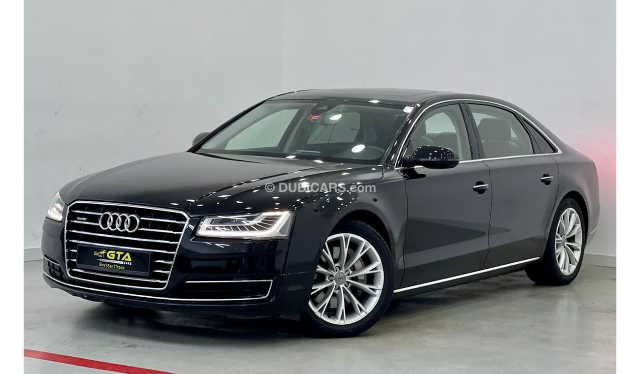 Audi A8 L 50 TFSI quattro 2016 Audi A8L 50 TFSI Quattro, Warranty, Service History, GCC
