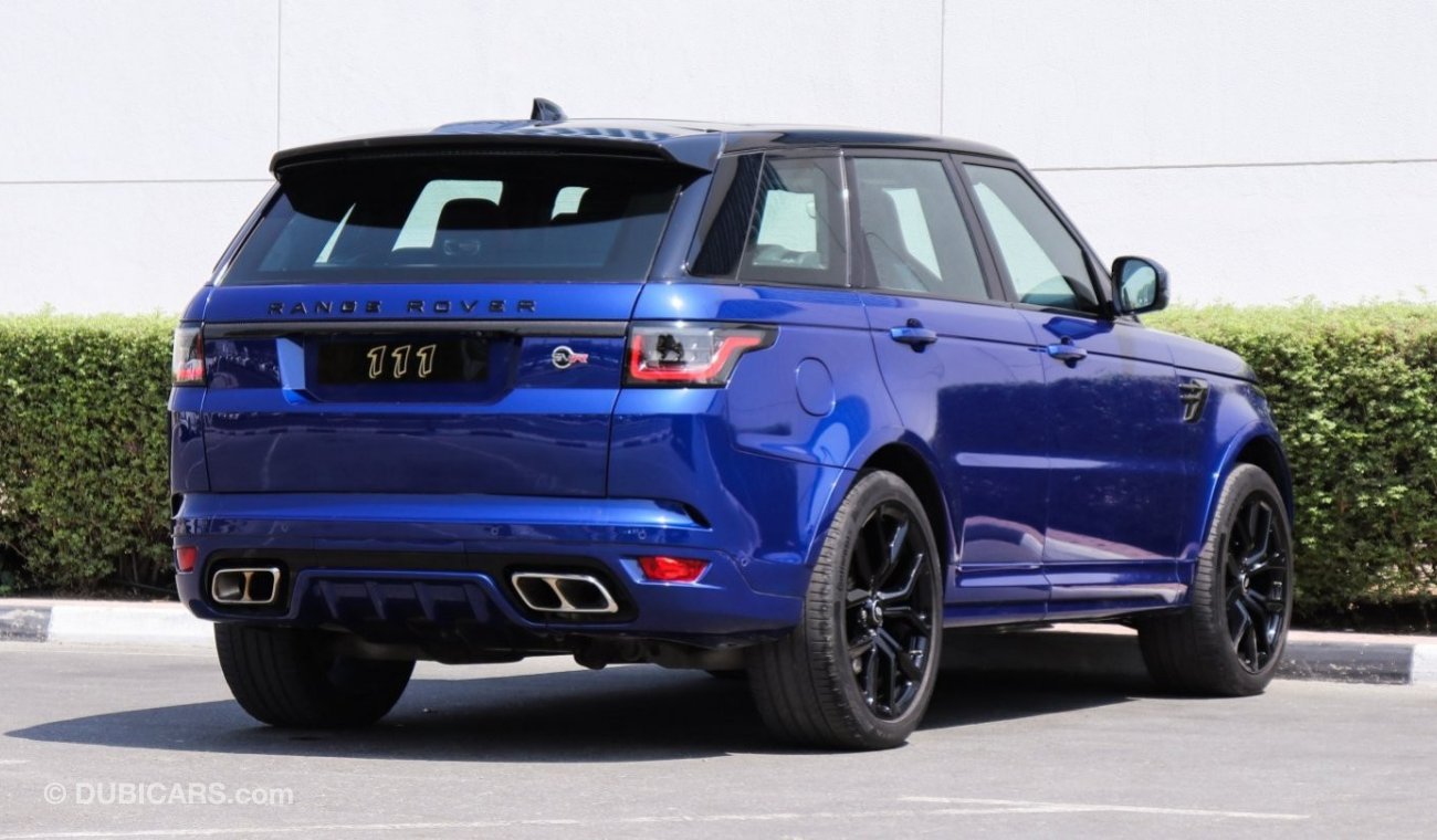 Land Rover Range Rover Sport SVR / Warranty / GCC Specifications