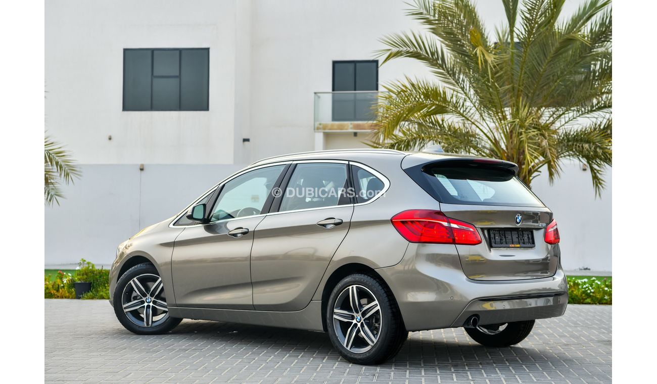 BMW 218i Active Tourer - Sat Nav, Panoramic Sunroof! Full BMW Service History - AED 1,253 Per Month - 0% DP