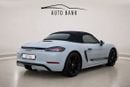 بورش بوكستر 718 S | GCC Specs | Low Mileage | Warranty