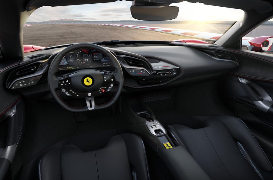 Ferrari SF90 Stradale interior - Cockpit