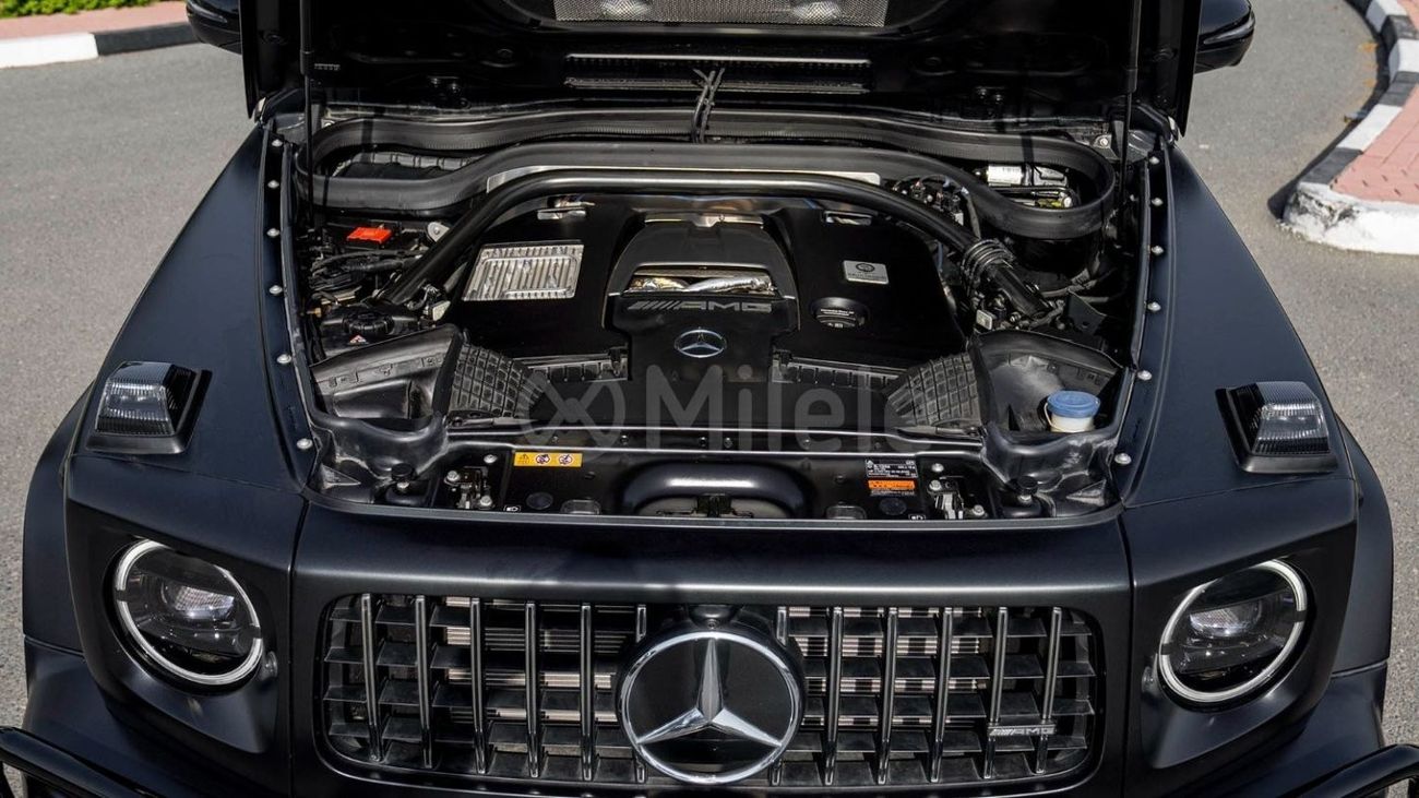 مرسيدس بنز G 63 AMG .0L PETROL: MAGNO BLACK WITH NIGHT PACKAGE, CARBON INTERIOR, NEW CAR!!