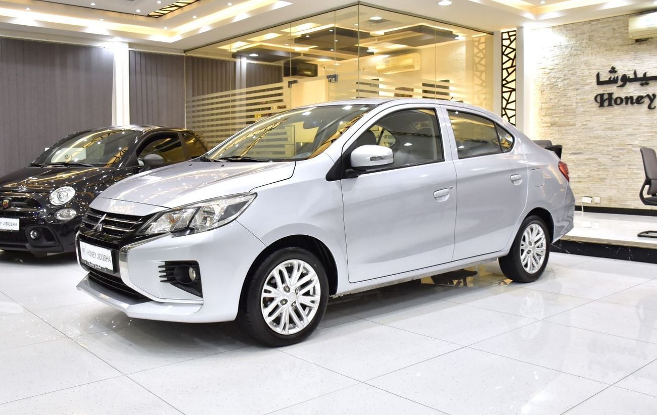 Mitsubishi Attrage EXCELLENT DEAL for our Mitsubishi Attrage ( 2021 Model ) in Silver Color GCC Specs