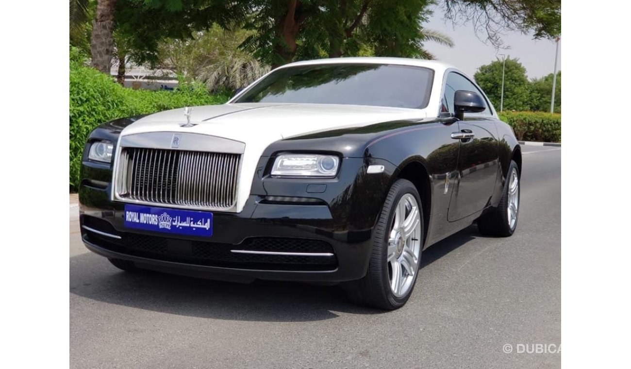 Rolls-Royce Wraith STAR LIGHT ROOF**2015**Gcc Spec 10000 Km Mint Condition