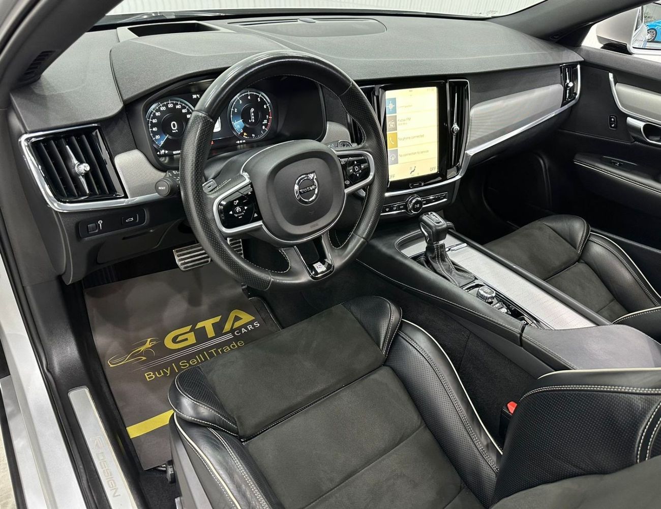 فولفو S90 R ديزاين 2018 Volvo S90 T6 R-Design, Warranty, Full Volvo Service History, Full Options, GCC