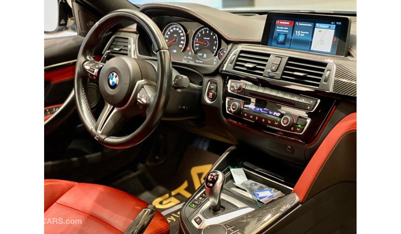 BMW M4 2018 BMW M4, June 2022 BMW Warranty + Service Package, Full BMW Service History, GCC