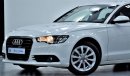 Audi A6 EXCELLENT DEAL for our Audi A6 35TFSi ( 2015 Model ) in White Color GCC Specs