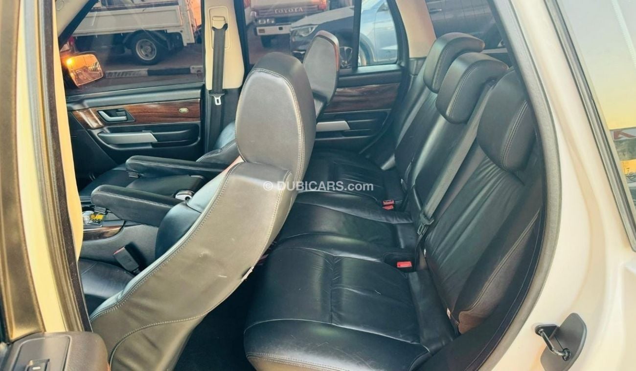 Land Rover Range Rover Sport 2008 | LHD | PREMIUM BLACK LEATHER SEATS | SUN ROOF