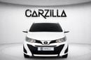 Toyota Yaris Toyota Yaris Hatchback E 2020 l 1 Owner l AED 587 P.M l 0% Downpayment