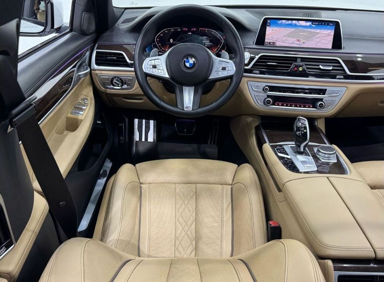 بي أم دبليو 730Li M Sport 2.0L 2021 BMW 730Li M-Sport, Warranty, Full BMW Service History, Fully Loaded, Very Low Kms,