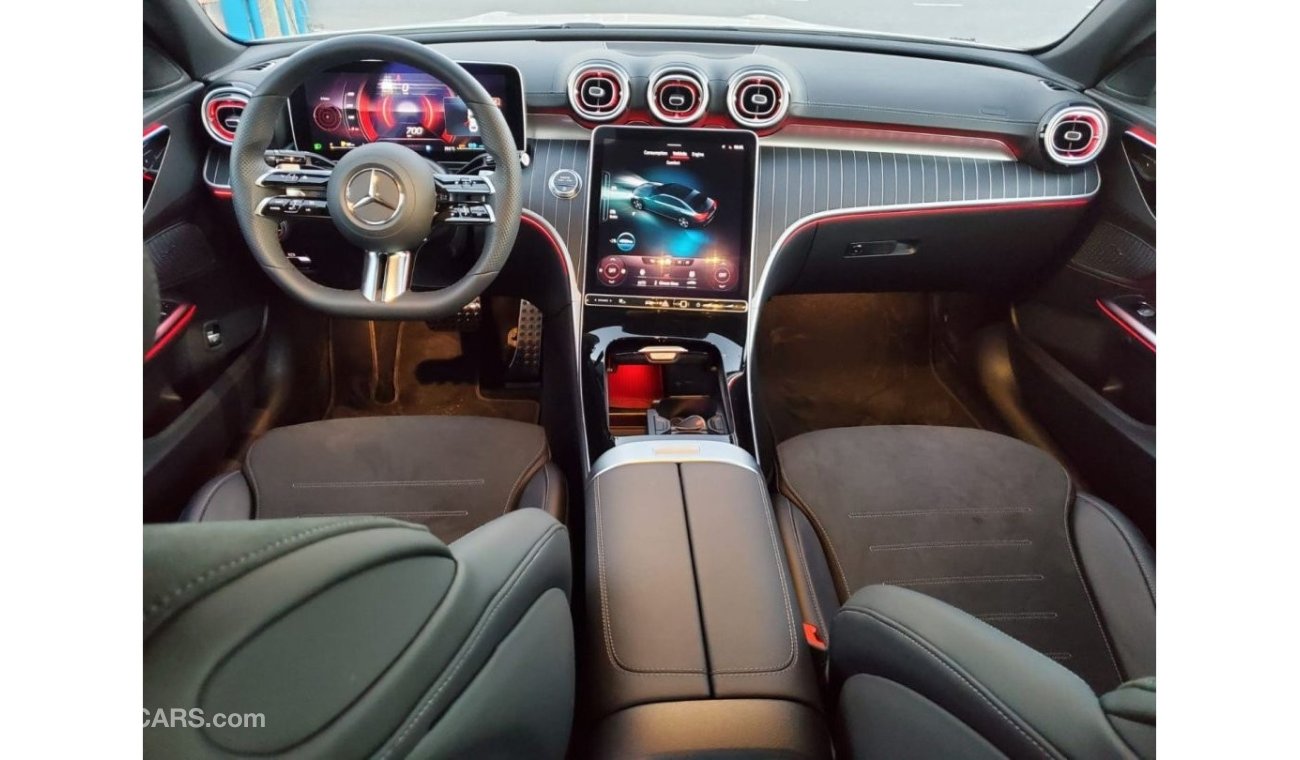 Mercedes-Benz C 200 Mercedes-Benz C200 2022 sedan AWD 1.5L petrol White  color