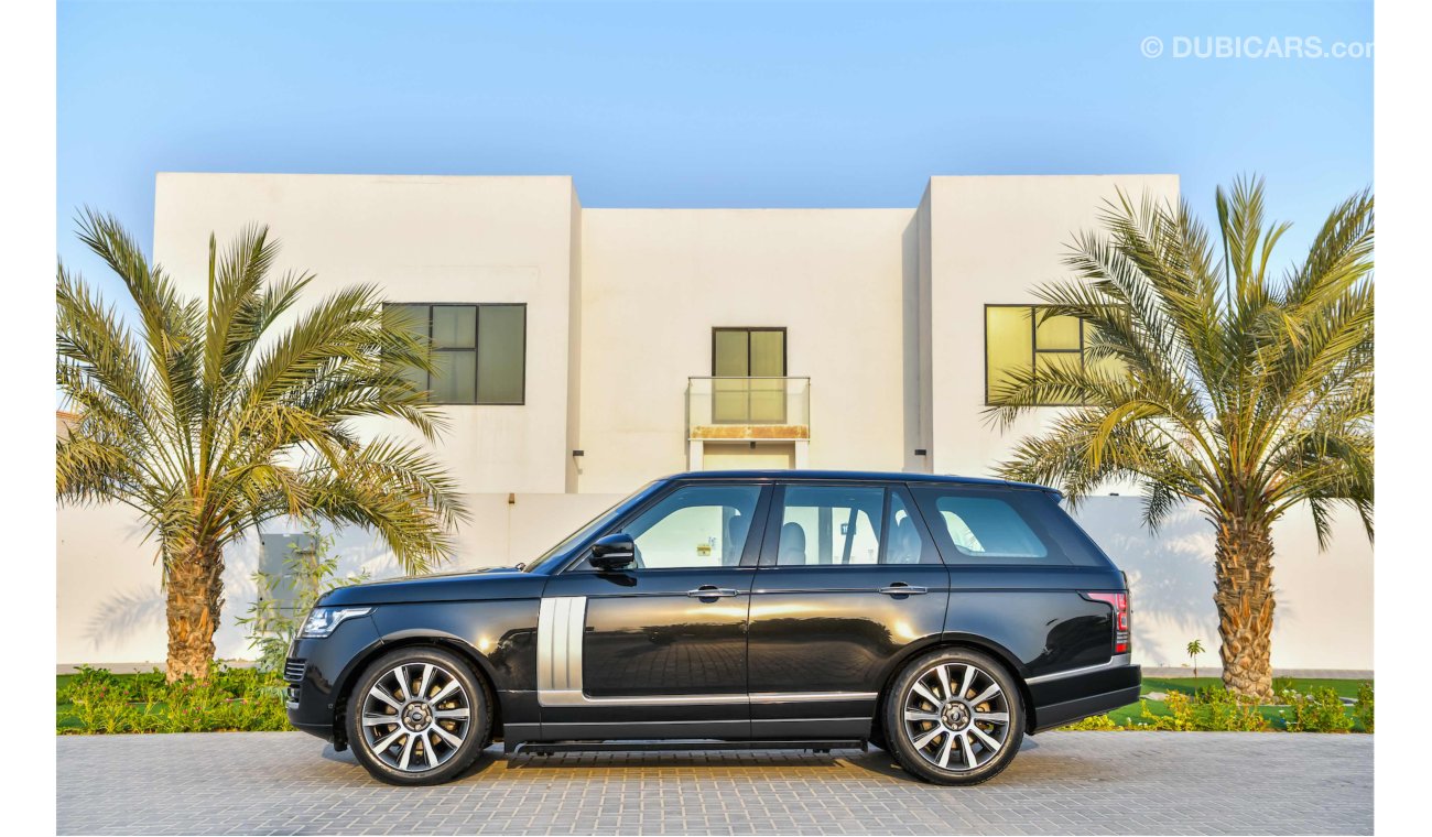 Land Rover Range Rover Vogue HSE Full Agency History Under Warranty till 2020 - AED 4,485 PM - 0% DP