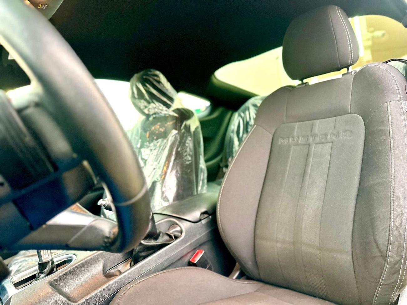 فورد موستانج Ecoboost | Monthly 1200/- | 0% DP | Blindspot | Fabric Seats | Touch Screen | # 04576