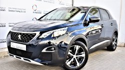 Peugeot 3008 1.6L GT LINE 2018 GCC SPECS AGENCY WARRANTY