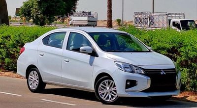 Mitsubishi Attrage GLX MID 380/- Monthly I GCC I Cruise, Camera, GPS I Accident Free