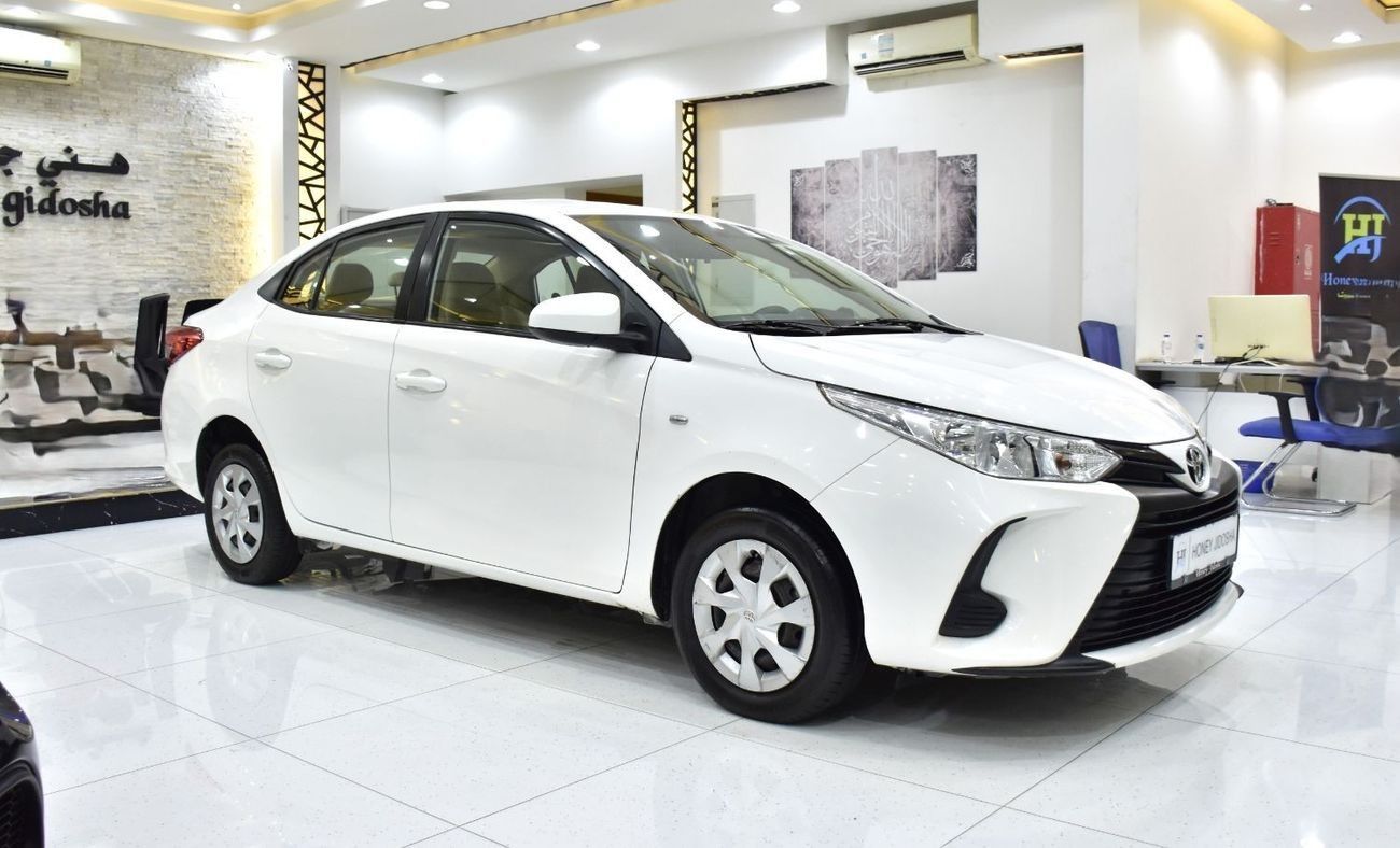 Toyota Yaris EXCELLENT DEAL for our Toyota Yaris 1.5L ( 2022 Model ) in White Color GCC Specs