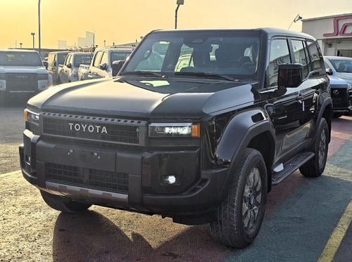 تويوتا برادو Toyota Prado Adventure 2.8l diesel A/T 4WD White color inside Brown 2026 Model