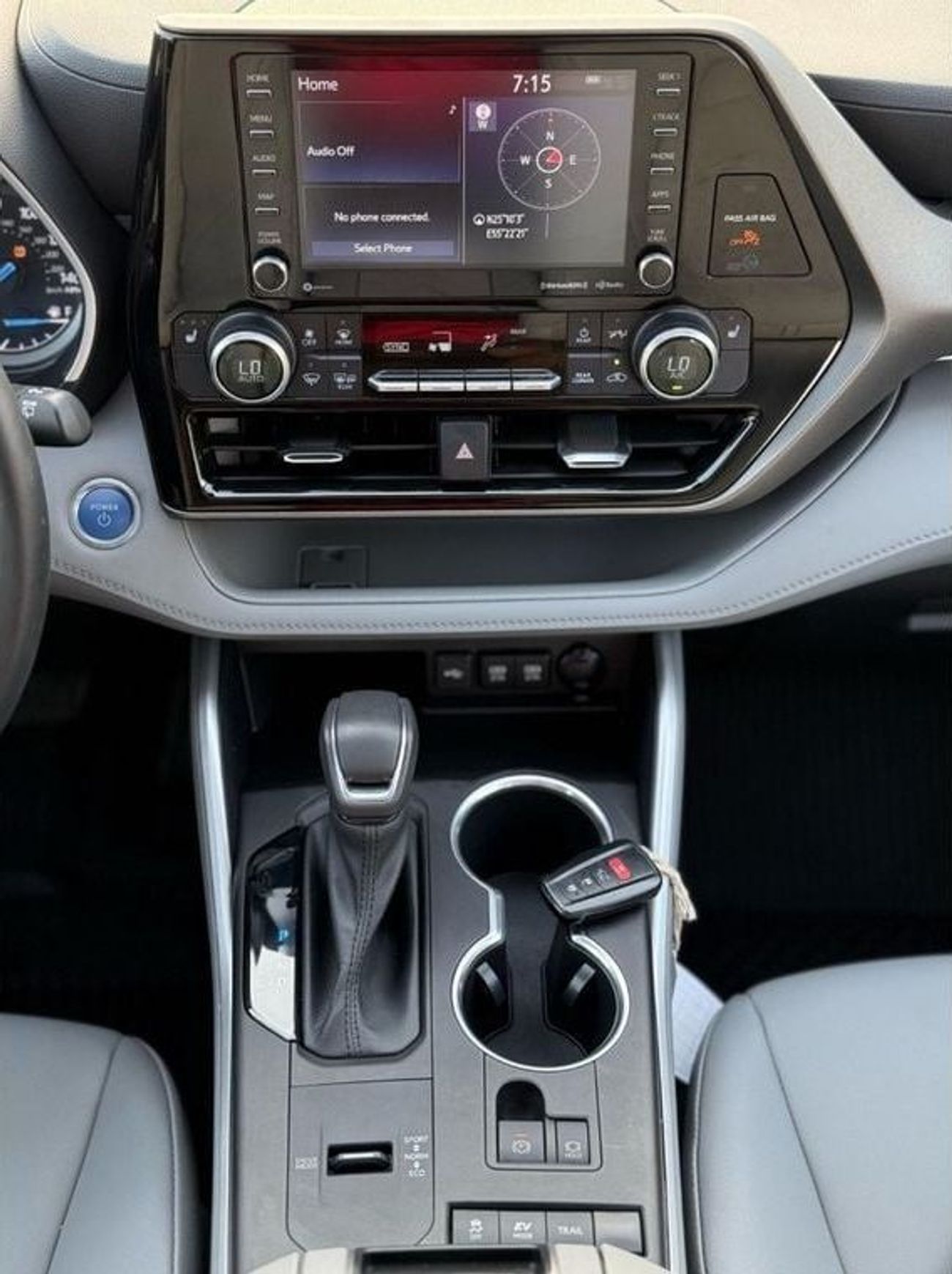 تويوتا هايلاندر Hybrid XLE leather, sunroof