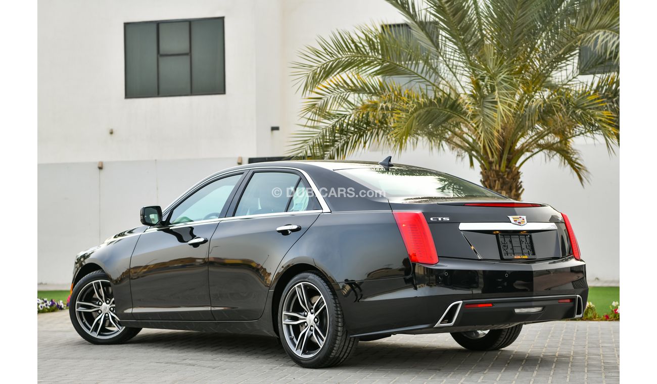 Cadillac CTS Agency Warranty and Service Contract! - CTS 3.6L V6 - GCC - AED 2,280 PER MONTH - 0% DOWNPAYMENT