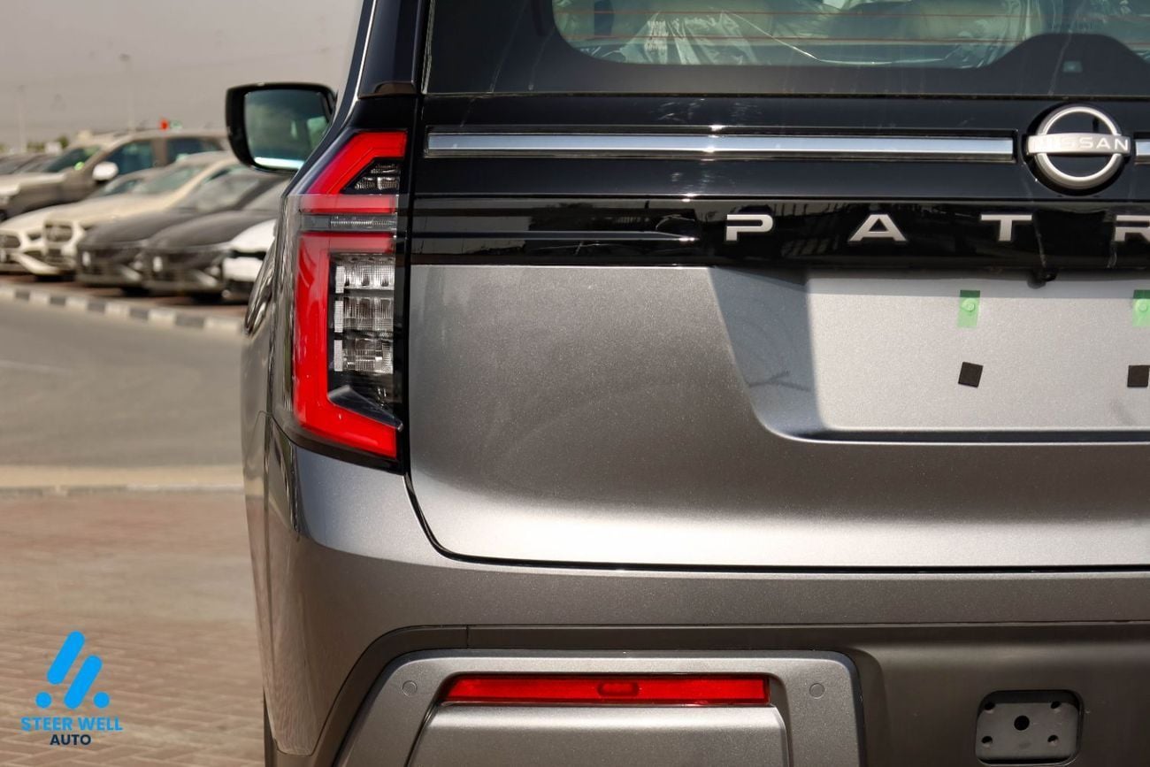 Nissan Patrol LE T2 3.5L V6 AWD 9AT 2026 | 8-Seater | Power Tailgate | 18” Alloy Wheels | Full Safety