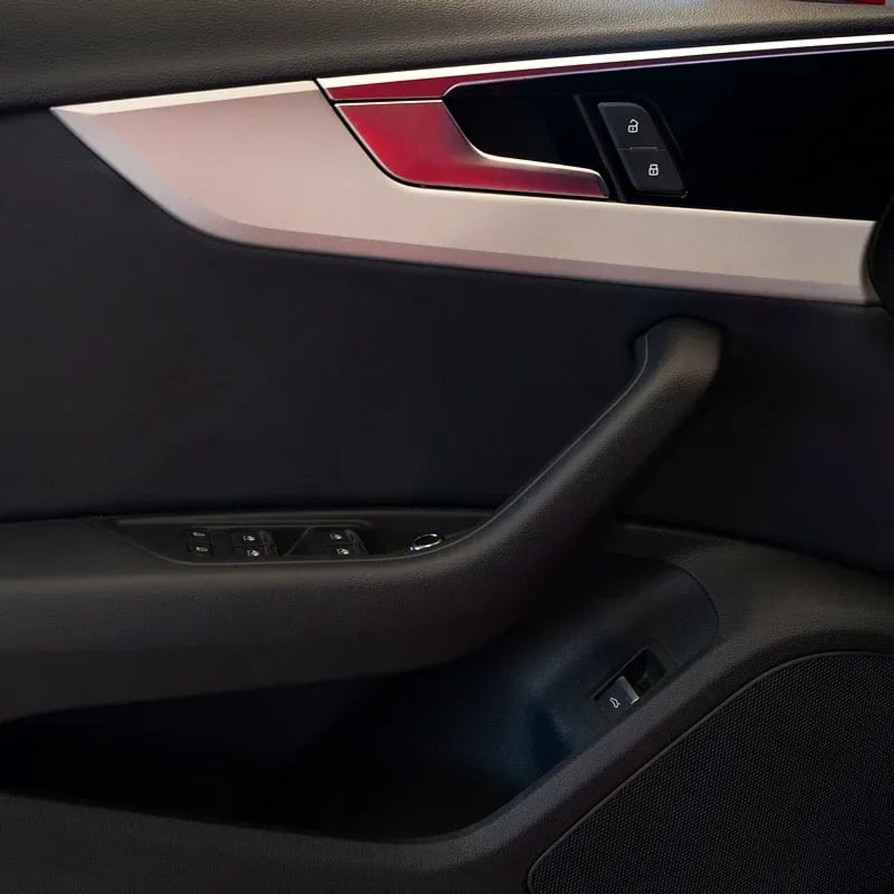 Audi A4 35 TFSI S Line 2.0L AED 1,877 pm • 0% Downpayment • A4 35TFSI S-Line • Agency Warranty