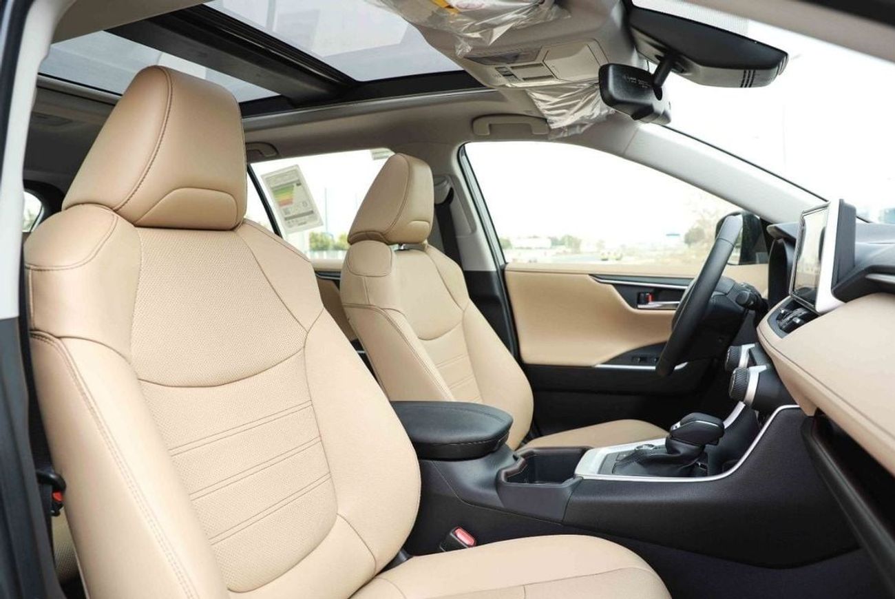 تويوتا راف ٤ 2025 TOYOTA RAV4 2.5 HIGH Hybrid - SILVER inside BEIGE | Export Only