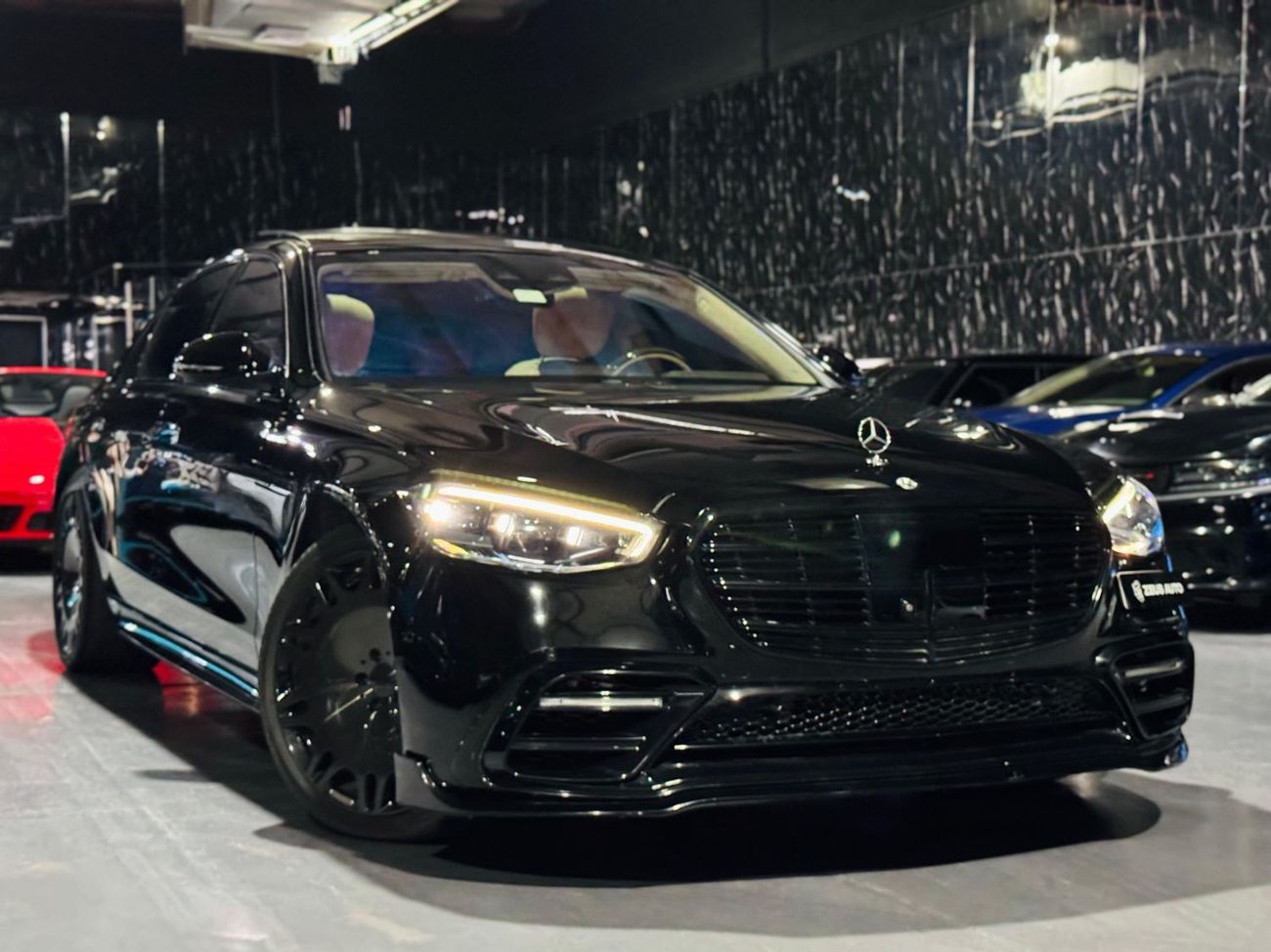 Mercedes-Benz S 500 4MATIC 3.0L 2022 Mercedes Benz S500 LWB, Warranty, Fully Loaded, Brabus Kit, Excellent Condition, 42