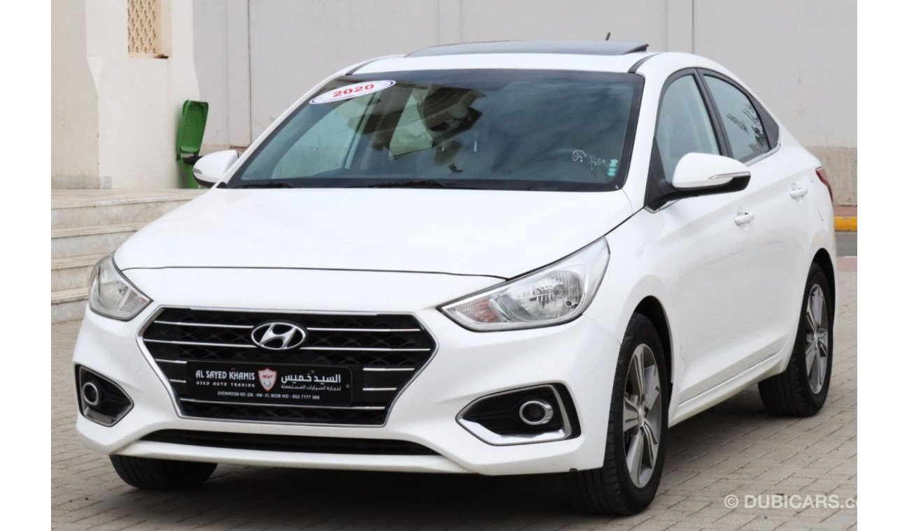 Hyundai Accent Top Hyundai Accent GCC full option agency condition without accidents