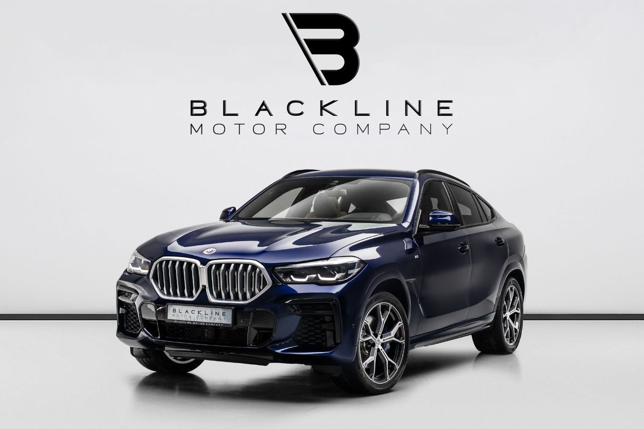 BMW X6 40i M Sport 3.0L 2023 BMW X6 xDrive40i, 2027 BMW Warranty + 2032 BMW Service Contract, Low KMs, GCC