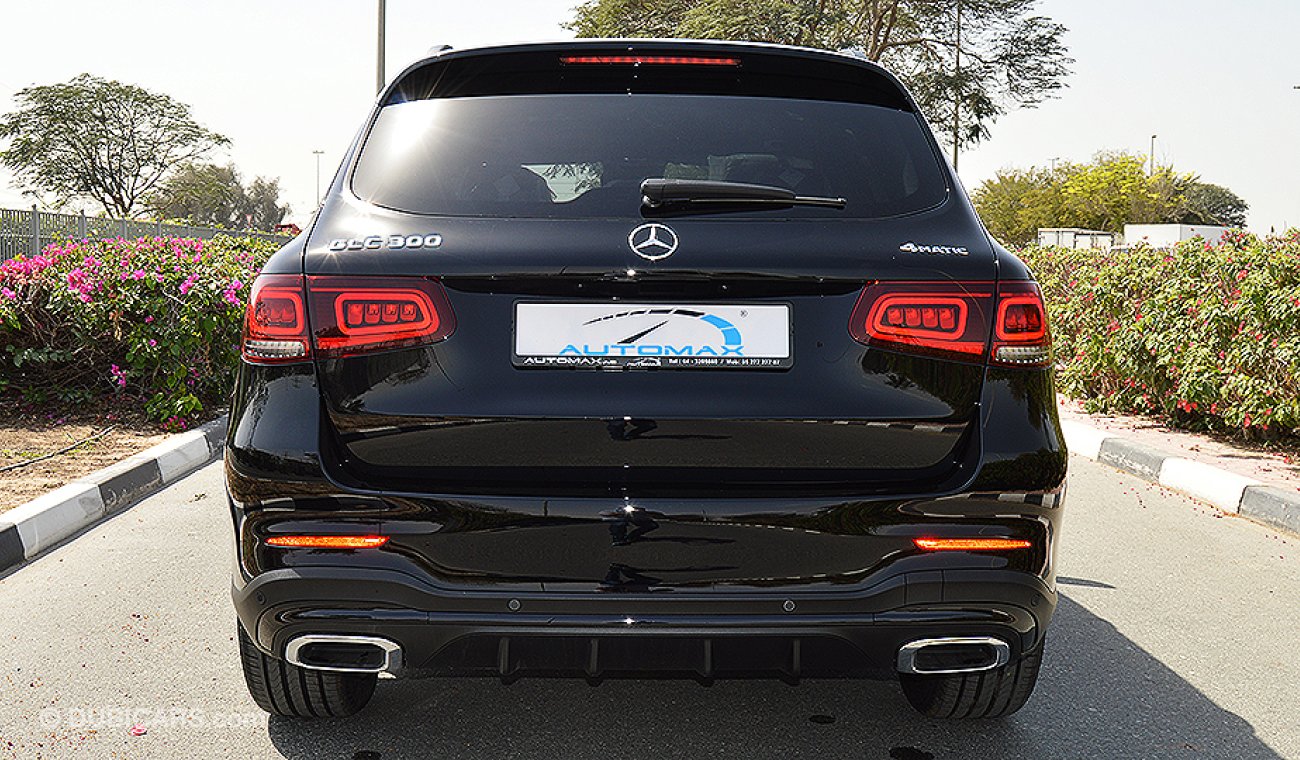 Mercedes-Benz GLC 300 2020 4MATIC AMG, GCC 0km w/ 2Yrs Unlimited Mileage Warranty + 3Yrs Service @ EMC