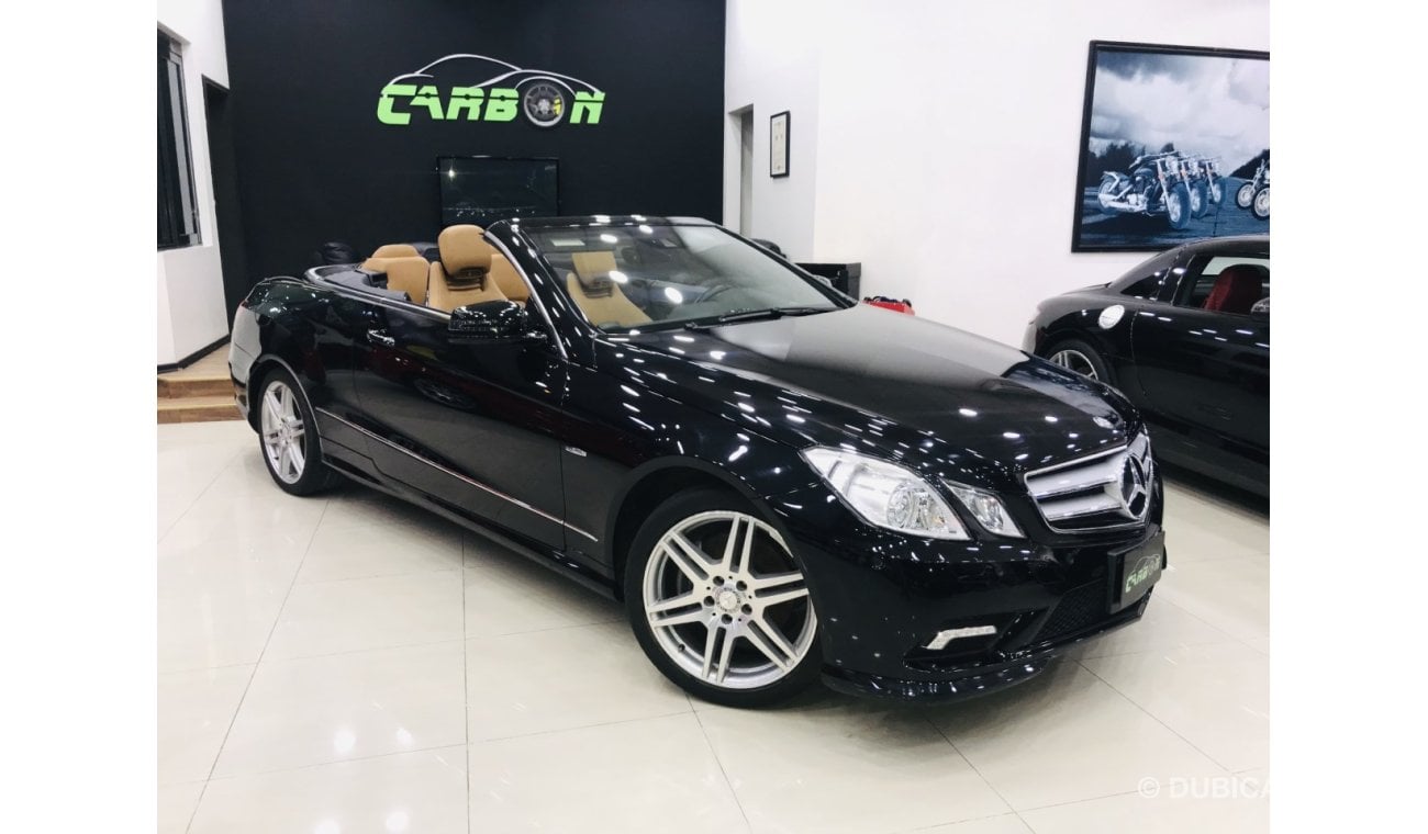 Mercedes-Benz E 350 CONVERTIBLE - 2013 - ONE YEAR WARRANTY - ( 1,100 AED PER MONTH )