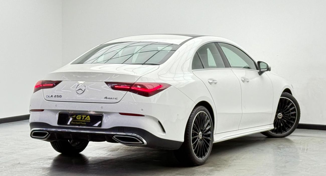 مرسيدس بنز CLA 250 4MATIC 2024 Mercedes-Benz CLA250 AMG, 2029 Mercedes Warranty + Service Pack, Very Low Km, GCC