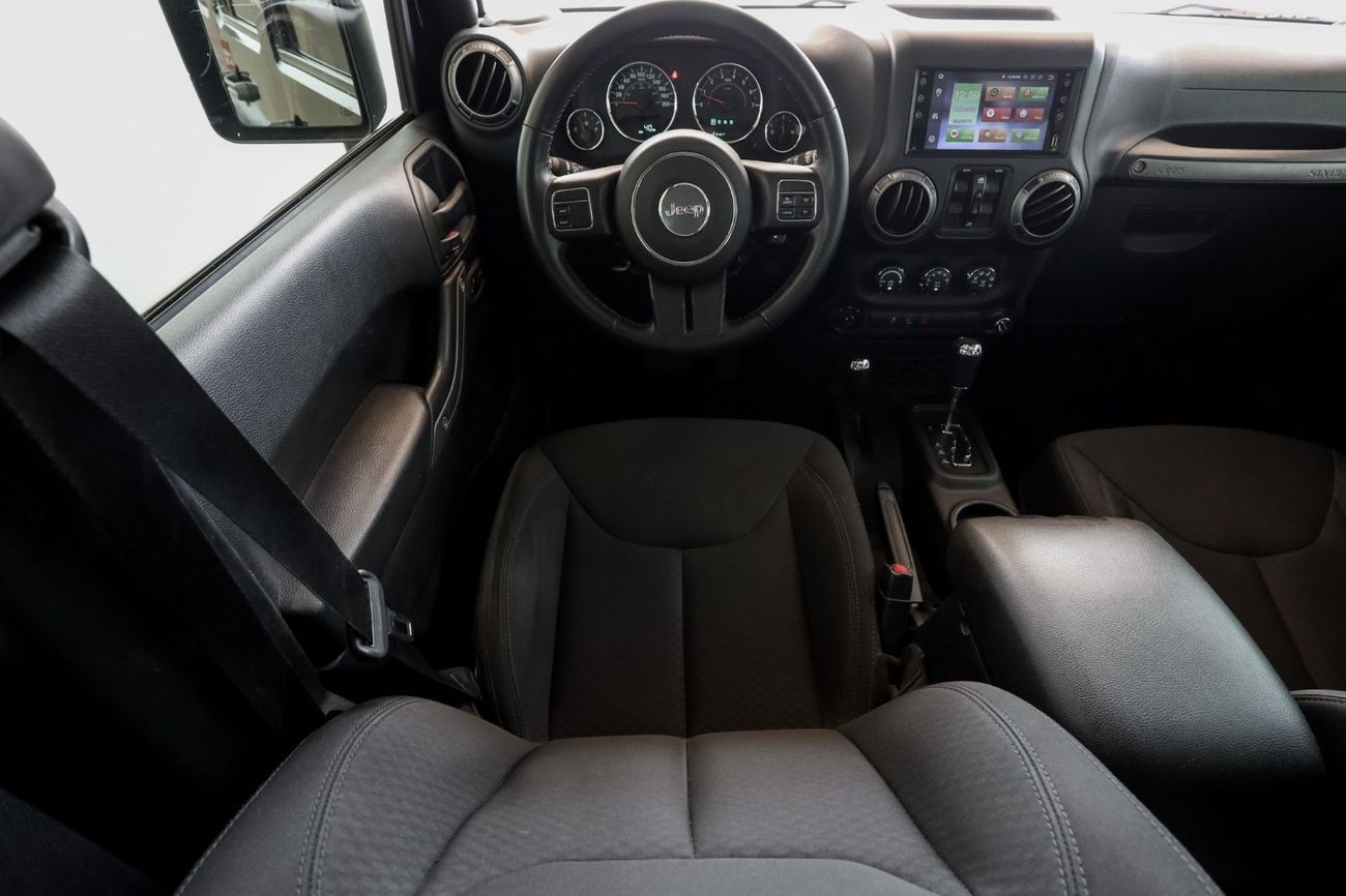 جيب رانجلر Jeep Wrangler Unlimited Sport  2018 GCC under Warranty with Flexible Down-Payment/ Flood Free.