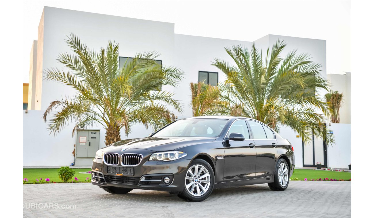 بي أم دبليو 520 Luxury Line - Immaculate Condition - AED 1,449 Per Month! - 0% DP