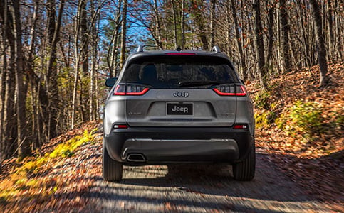 Jeep Cherokee exterior - Rear