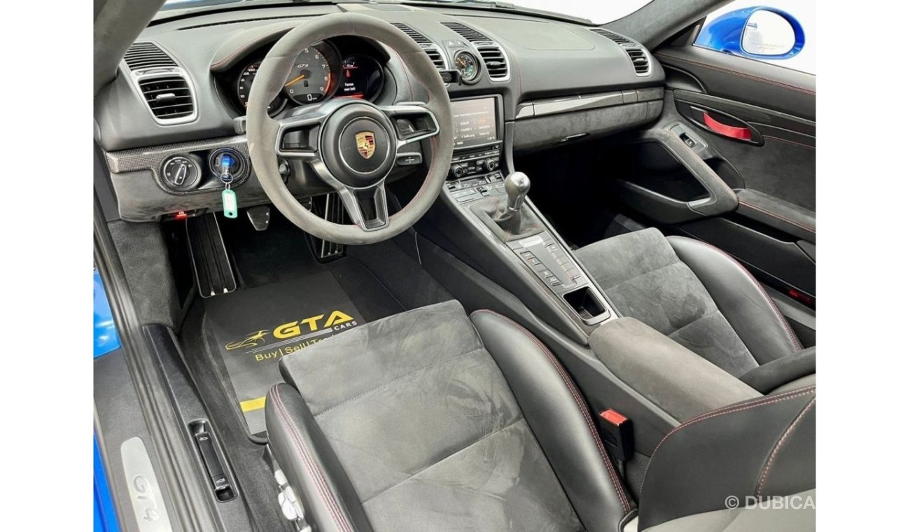 بورش كايمان جي تي ٤ 2016 Porsche Cayman GT4, Porsche Warranty-Service History, GCC