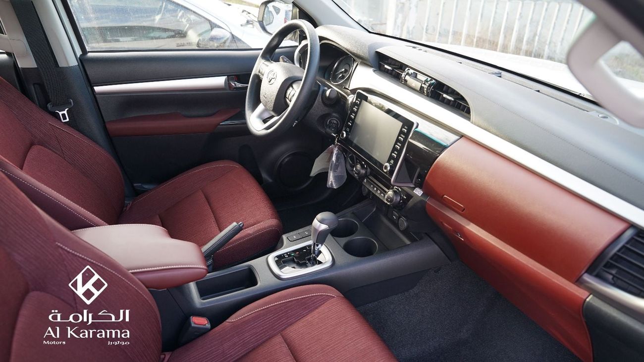 Toyota Hilux SGLX 2.4L Engine with Automatic Transmission - Diff Lock - Cruise Control Rear camera - GCC